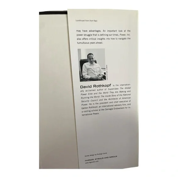 'Power, Inc.' By David Rothkopf - Hard Cover - Picture 4 of 4